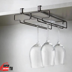 Elegantni viseći držač vinskih čaša