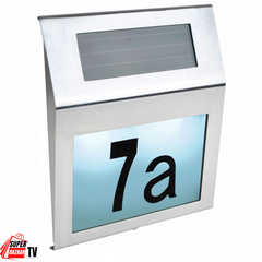 Solarni LED kućni broj