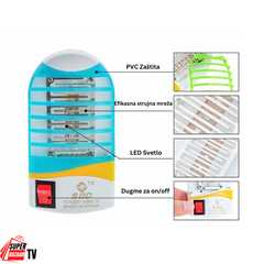 LED Električna Lampa za Uništavanje Komaraca