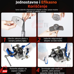 Set alata za reparaciju kočnica