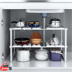 SpaceMaster podesiva polica za ispod sudopere