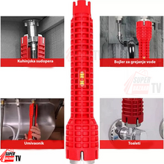 Vodoinstalaterski alat 18 u 1