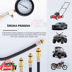 Merač kompresije za benzinske motore