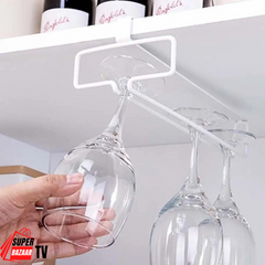 Elegantni viseći držač vinskih čaša