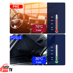 Zaštitni suncobran - kišobran za šoferku