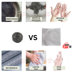 Univerzalne žičane krpe za pranje sudova