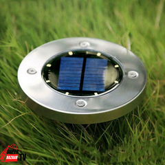 Ubodne solarne disk lampe - 4 komada