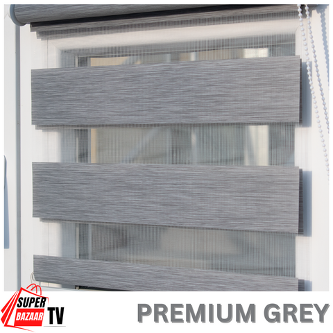 Zebra zavese - Premium Grey