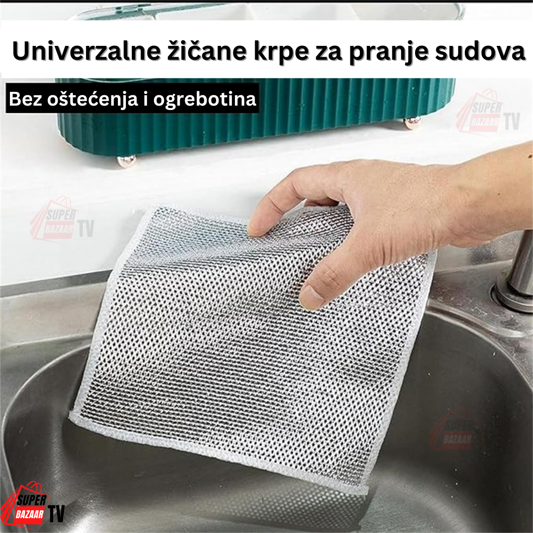 Univerzalne žičane krpe za pranje sudova